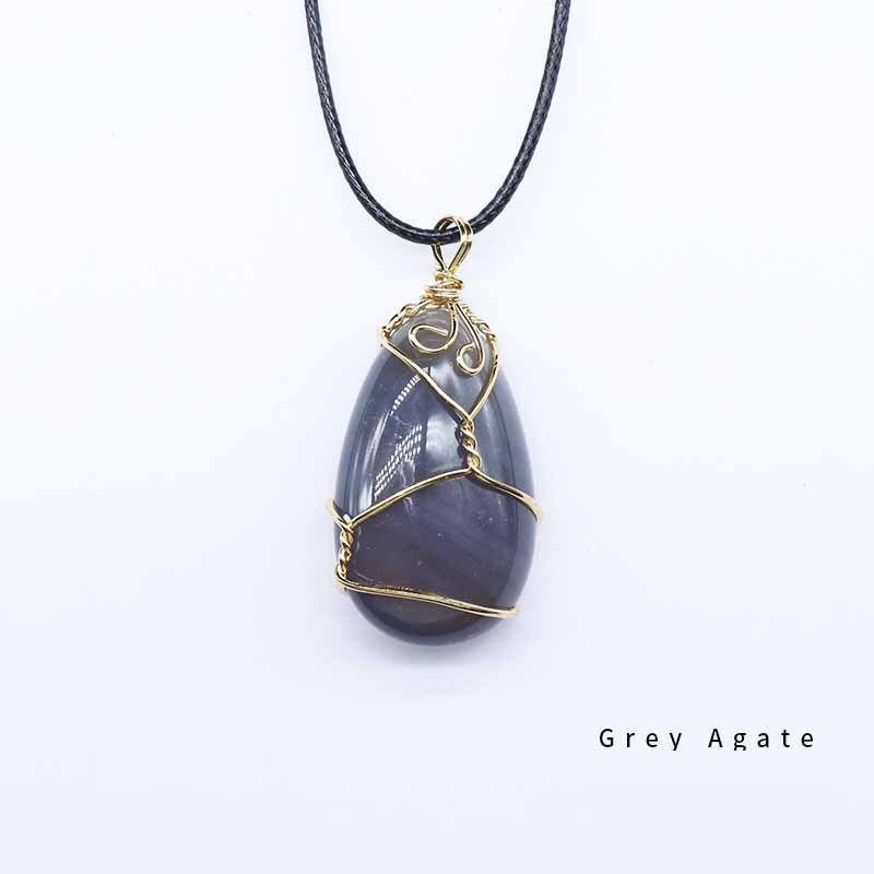 Grey agate