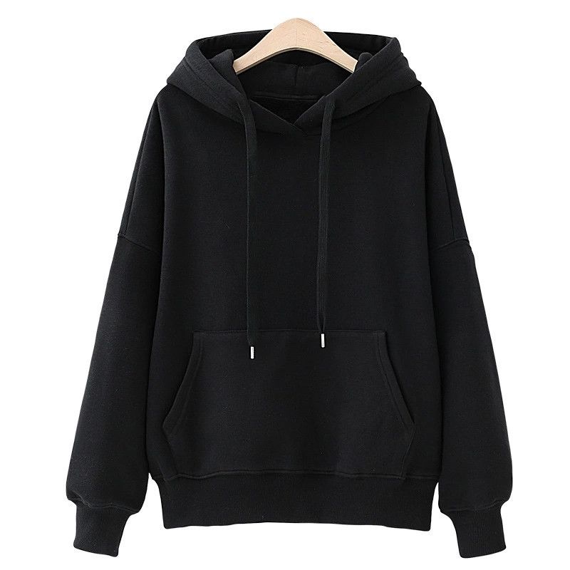 zwarte hoodie