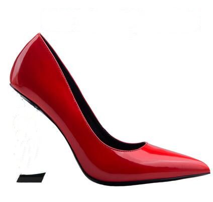 Red Shiny Black Heel_9