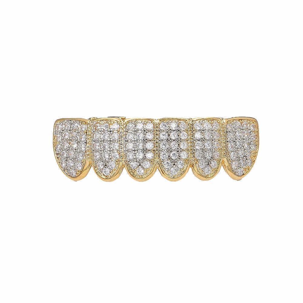 Guld för endast botten-teeth grillz set