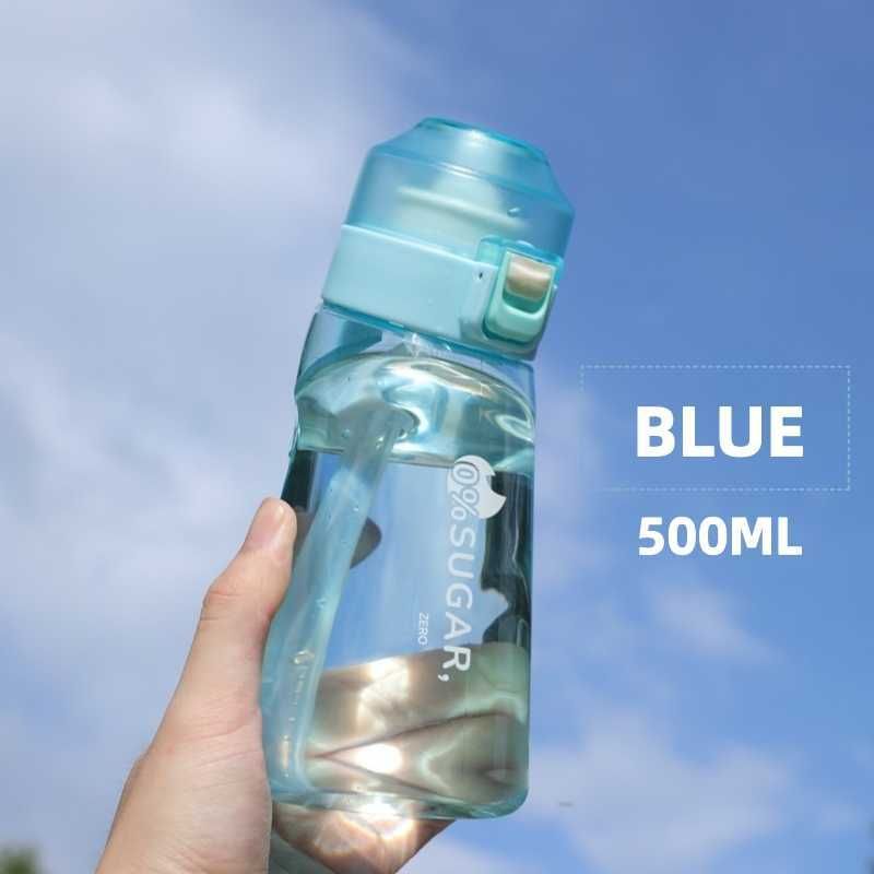 500 мл-голубая бутылка