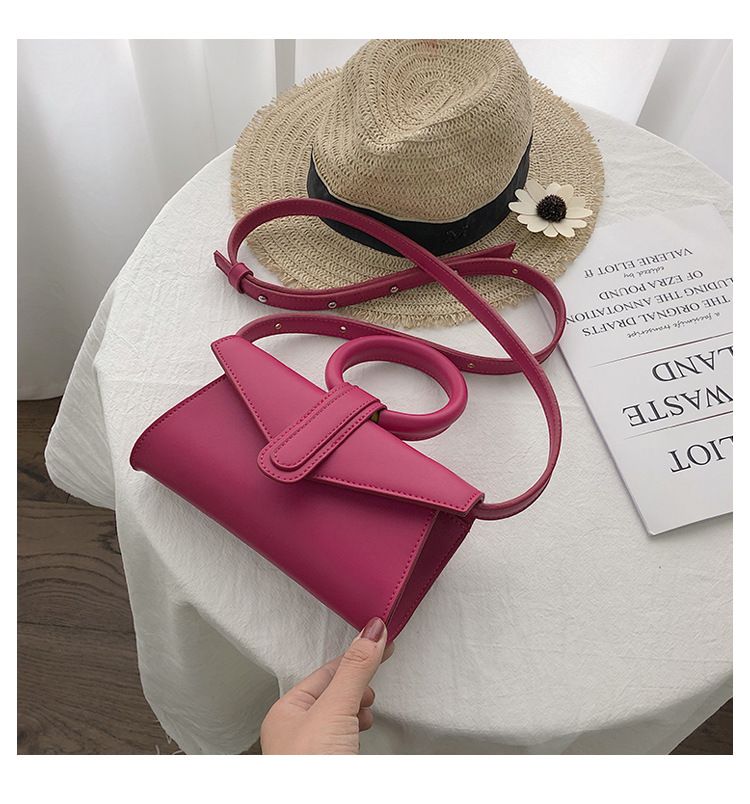 Rose red bag