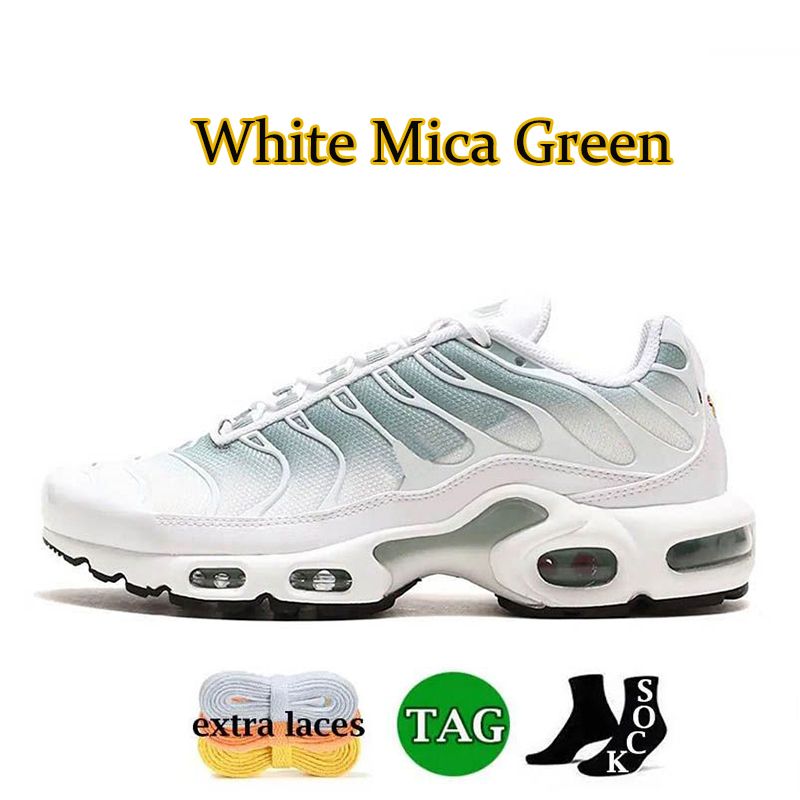 A13 40-46 Green de mica blanc