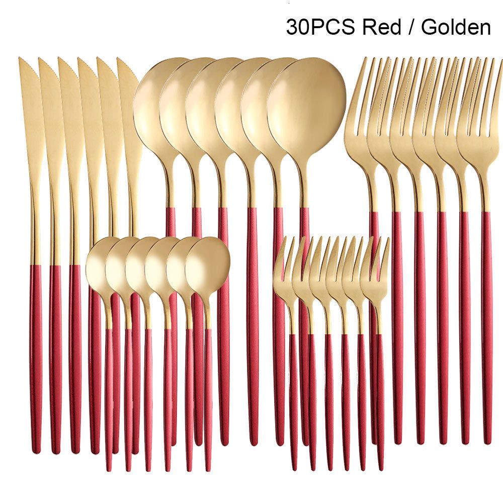 Golden Red 30pcs