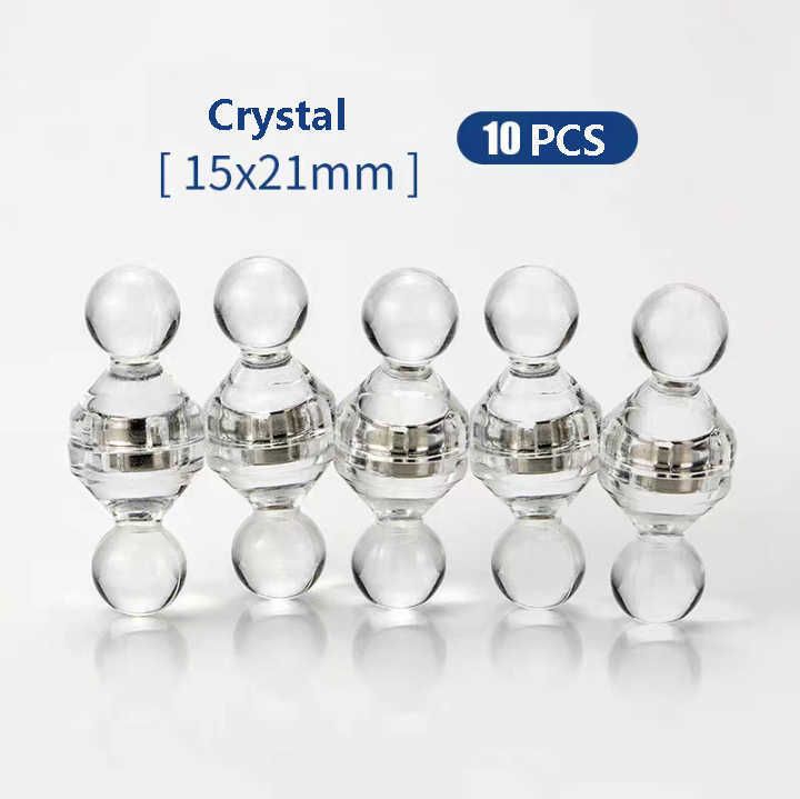 10pcs Crystal 21x15