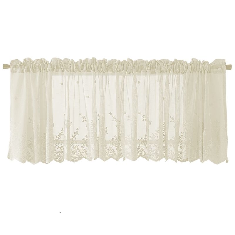 beige valance