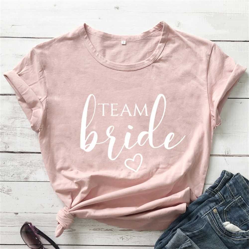 Womens T Shirt Bride And Team Bride Womens T Shirt Bachelorette