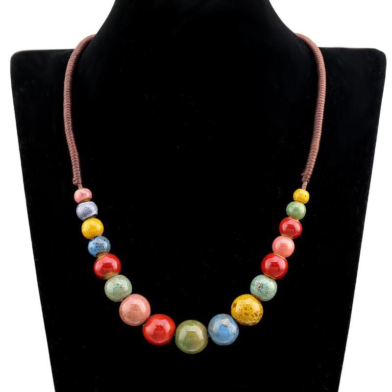 Collier multicolore