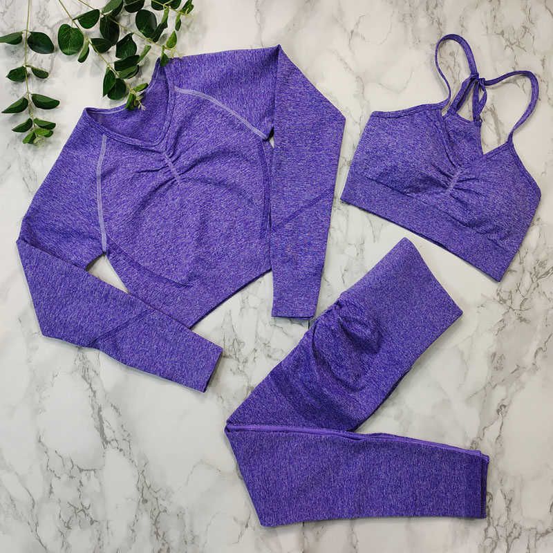 Ensemble violet 3pcs