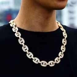 Gold-18inChes-Chain (45,8 cm)