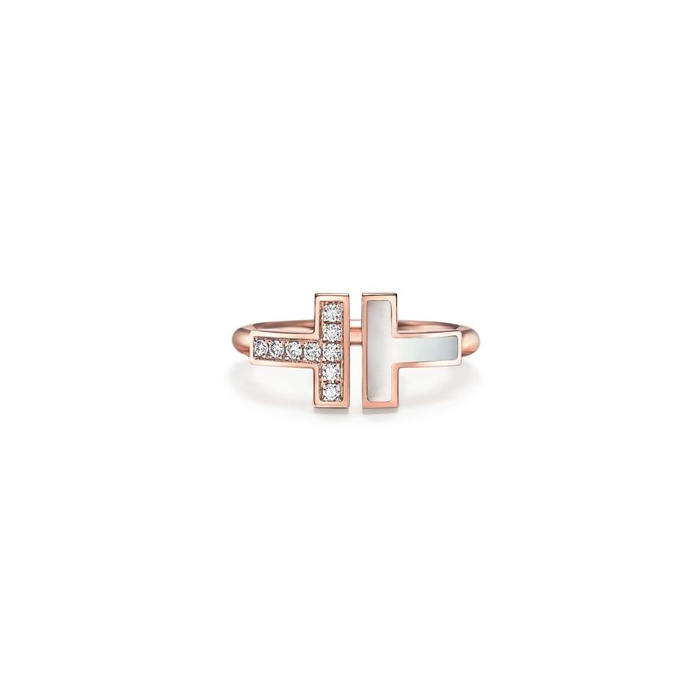 Rose Gold+white+diamond