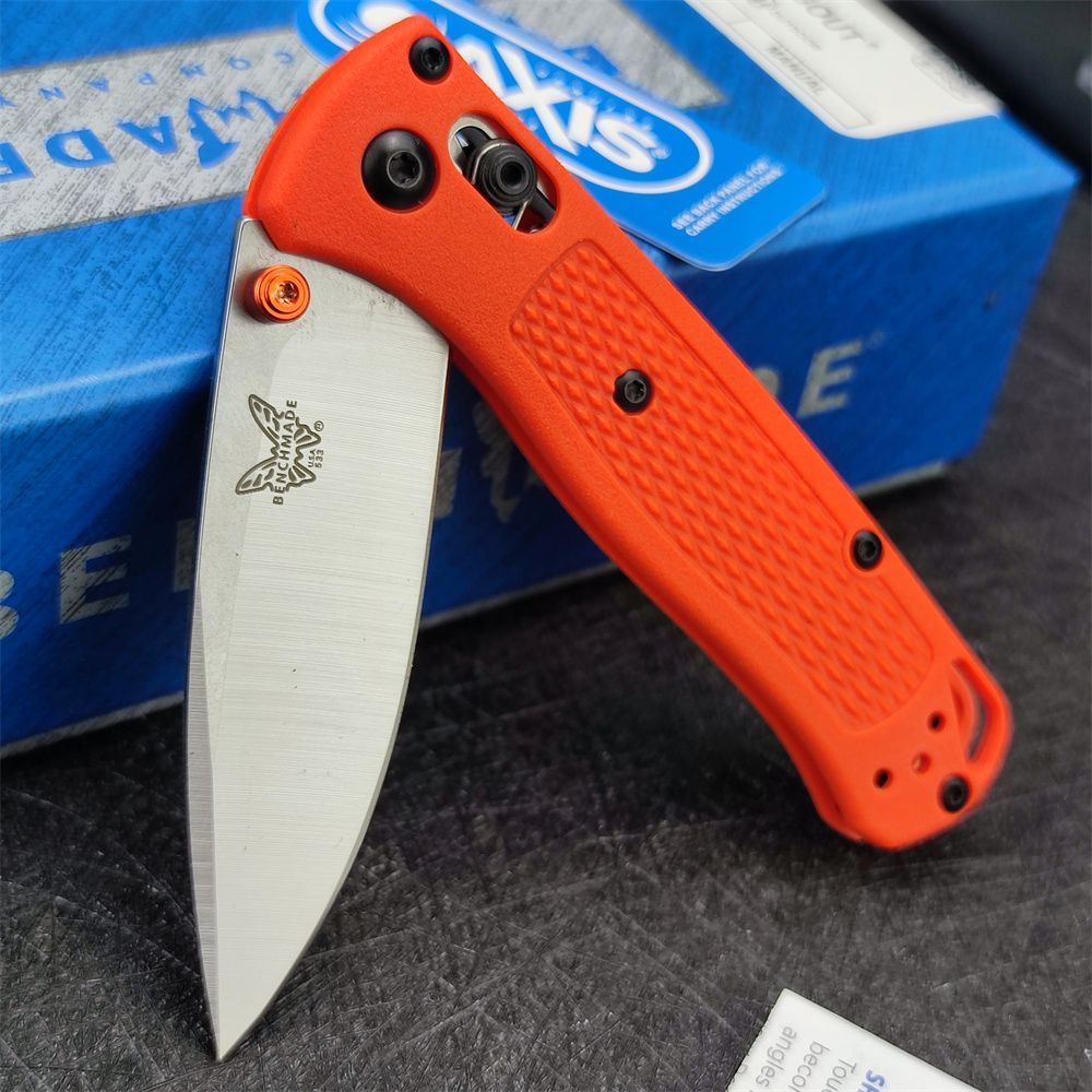 orange handle white blade