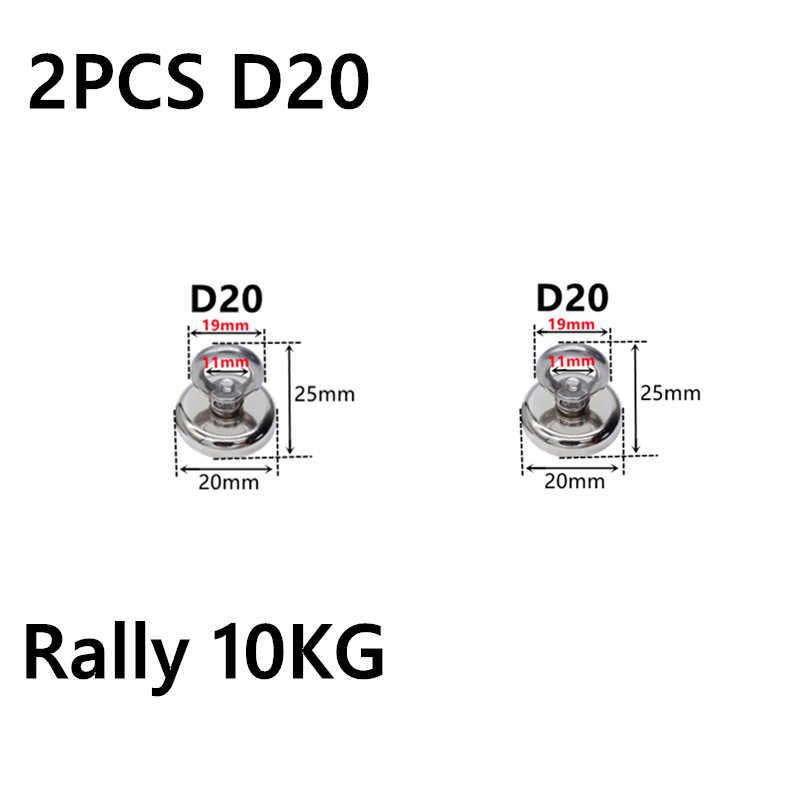 2 Pièces D20 Rallye 10kg