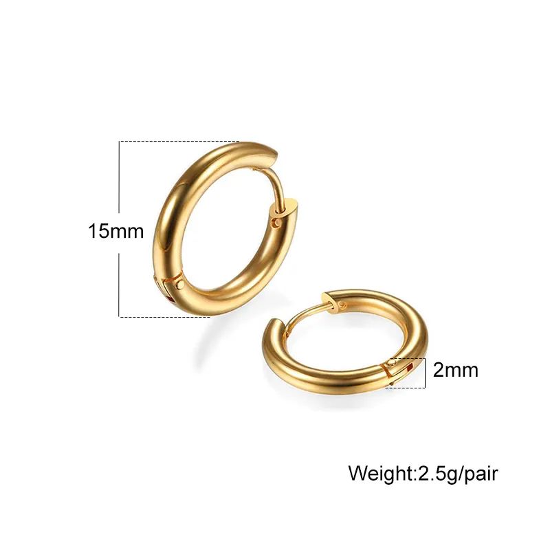 Gold 15Mm