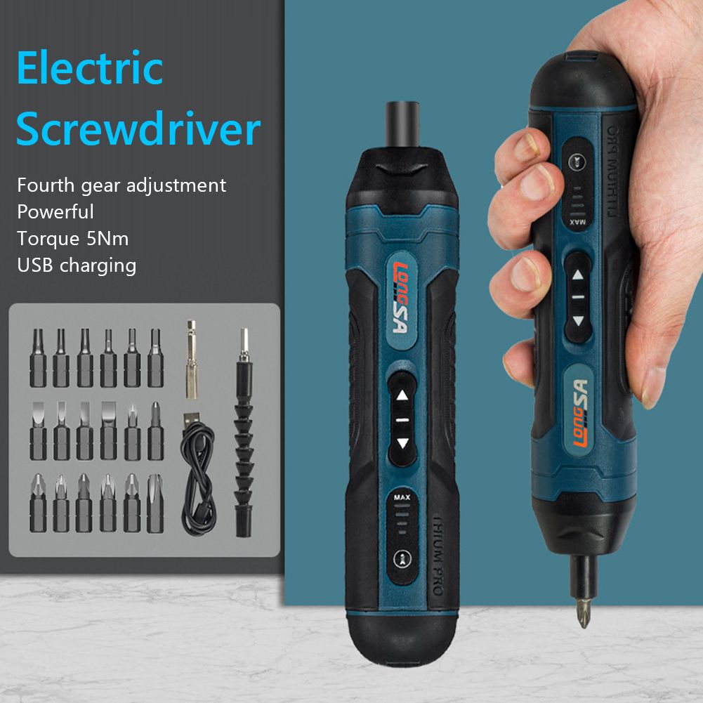 Screwdrivers Cordless Electric Screwdriver Rechargeable 1300mah Lithium  Battery Mini Drill 36V Power Tools Set Household Maintenance Repair 230510  From Xue10, $19.77