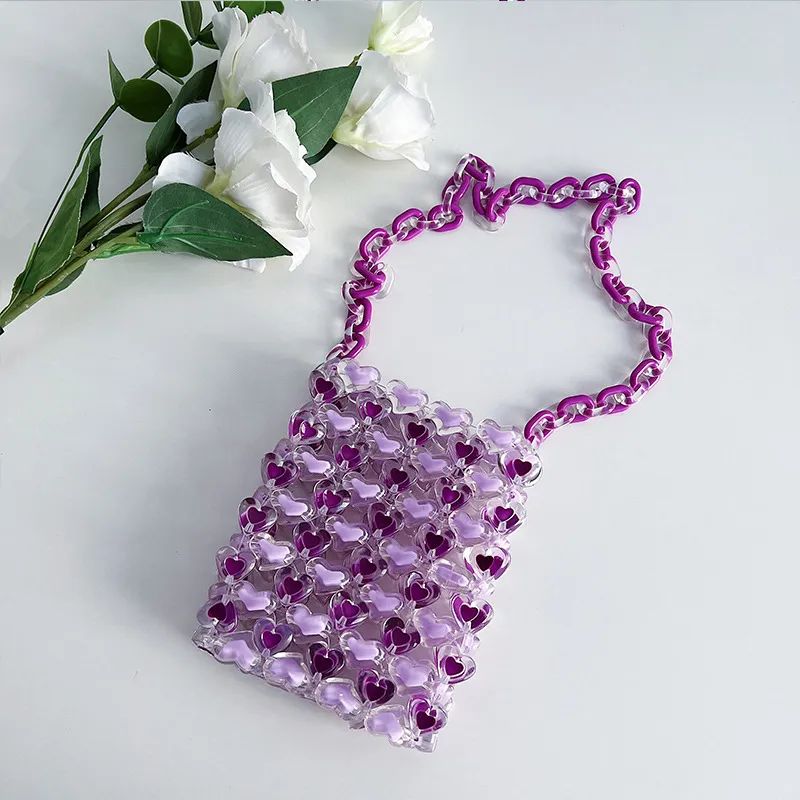 purple phone bag