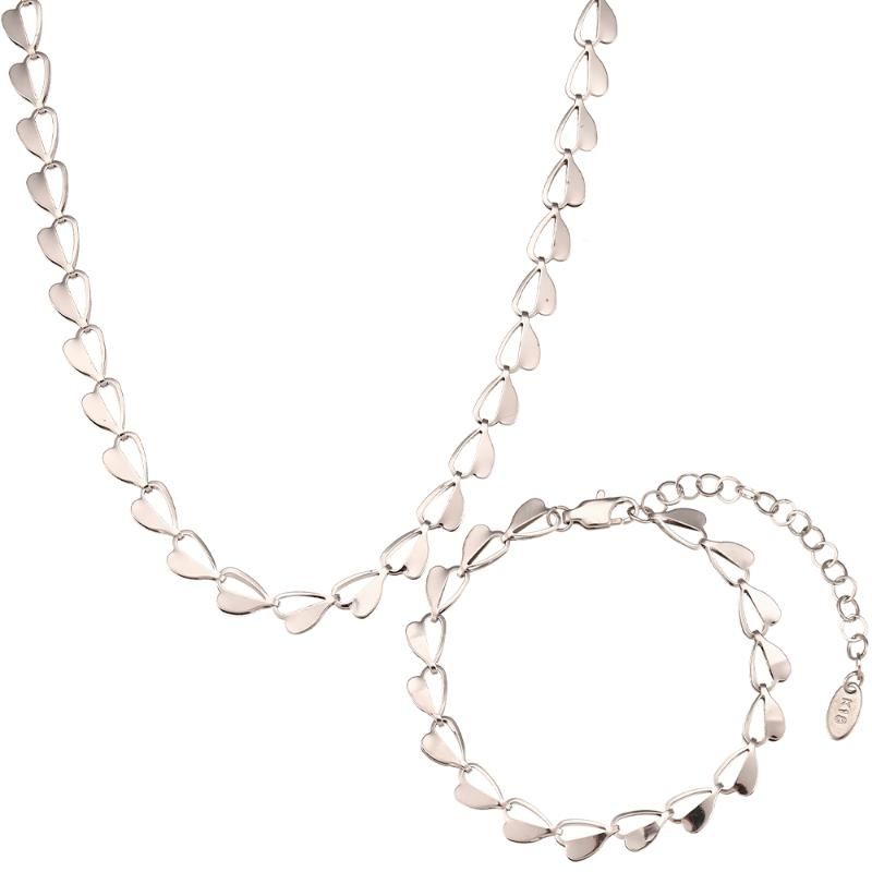 Ensemble de bijoux en argent