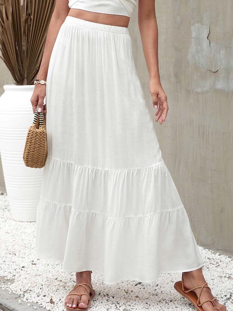 falda blanca