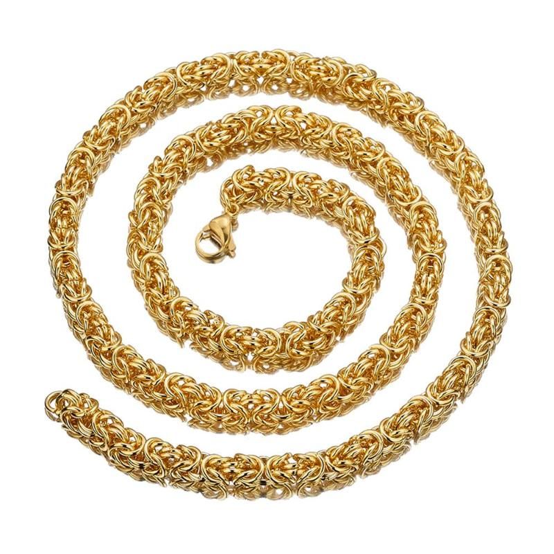 6mm Gold 7inch bracelet