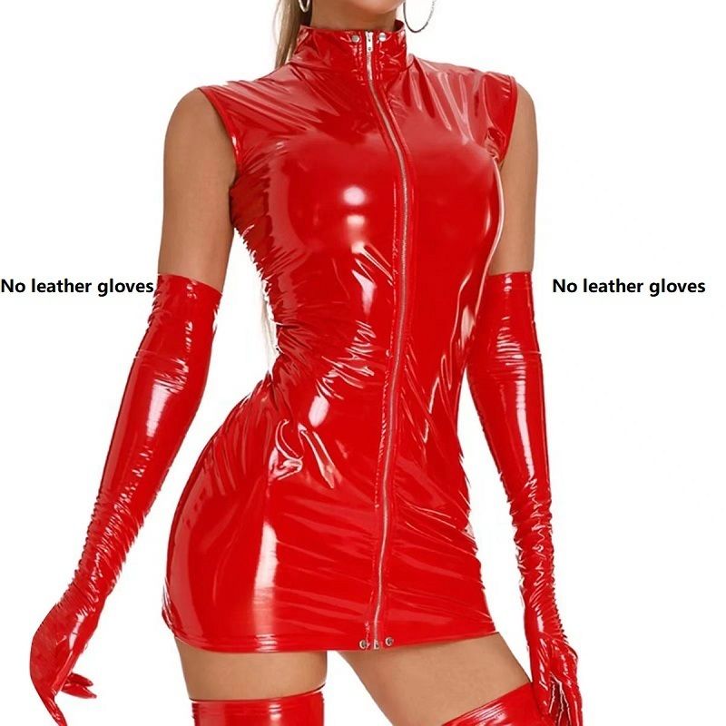 Seulement Rouge Robe-XL