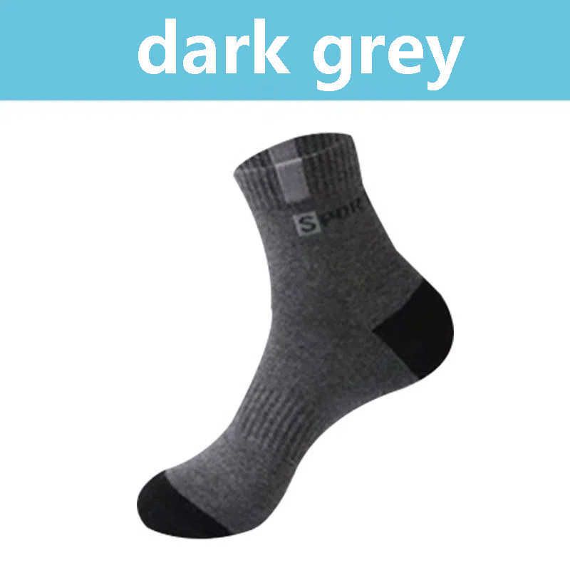 5 pairs dark gray