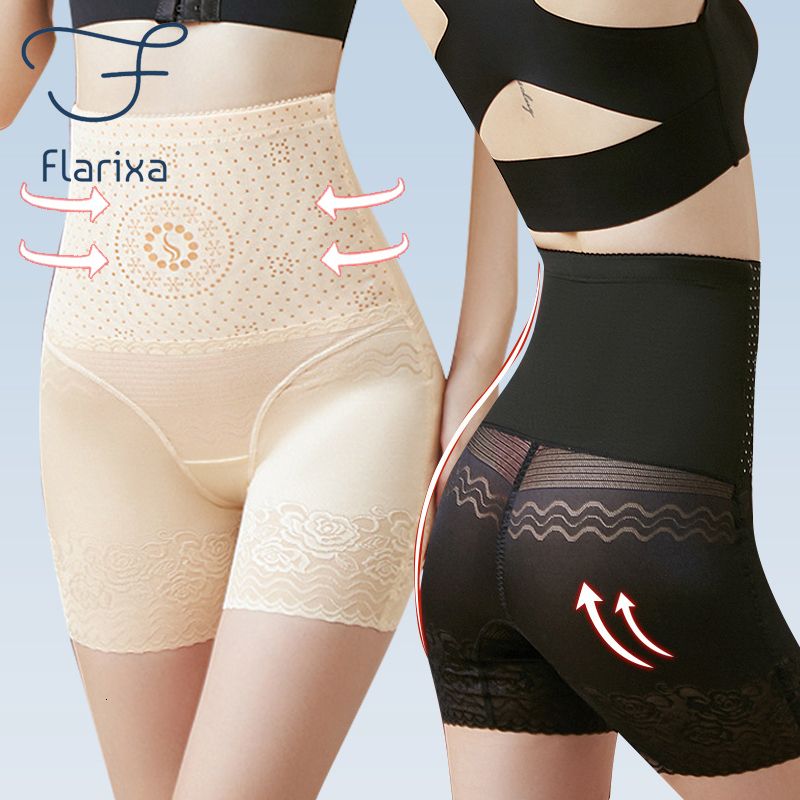 Womens Leggings Flarixa Seamless Safety Shorts Under The Skirt High Waist  Flat Belly Shaping Panties Boxer Briefs For Women Tummy Control Pants  230511 From Ruiqi03, $10.1