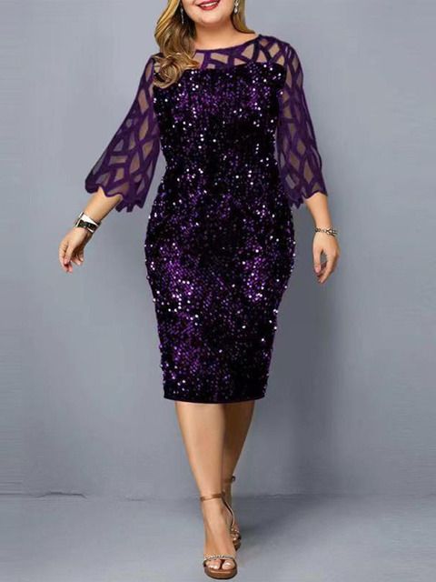 Robe violette