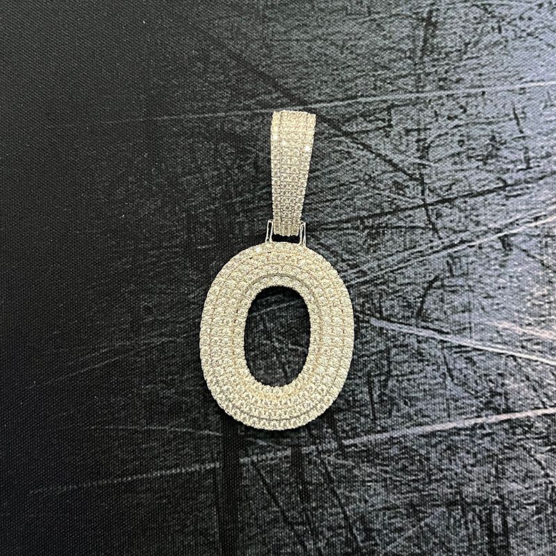 o Letter Pendant-No Chain