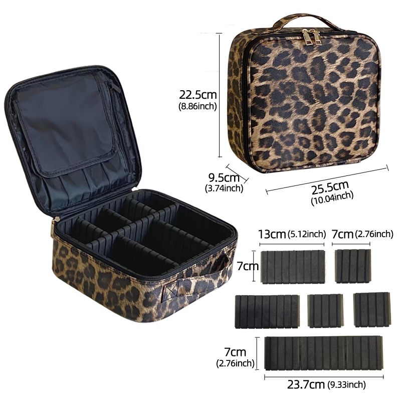 leopard pu leather