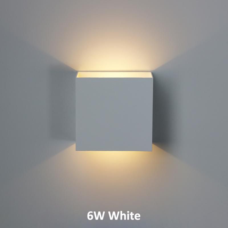 White 6W لا يعتم الأبيض الدافئ