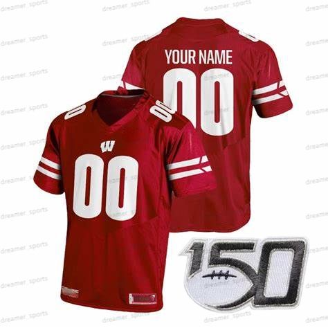 Red Jersey+150th Patch