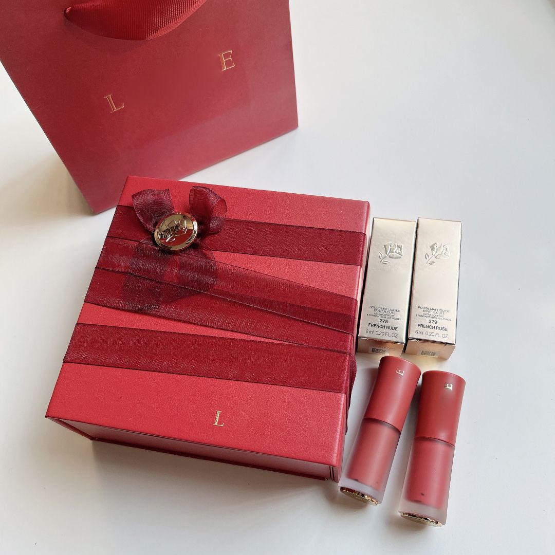 Coffret cadeau rouge à lèvres de haute qualité