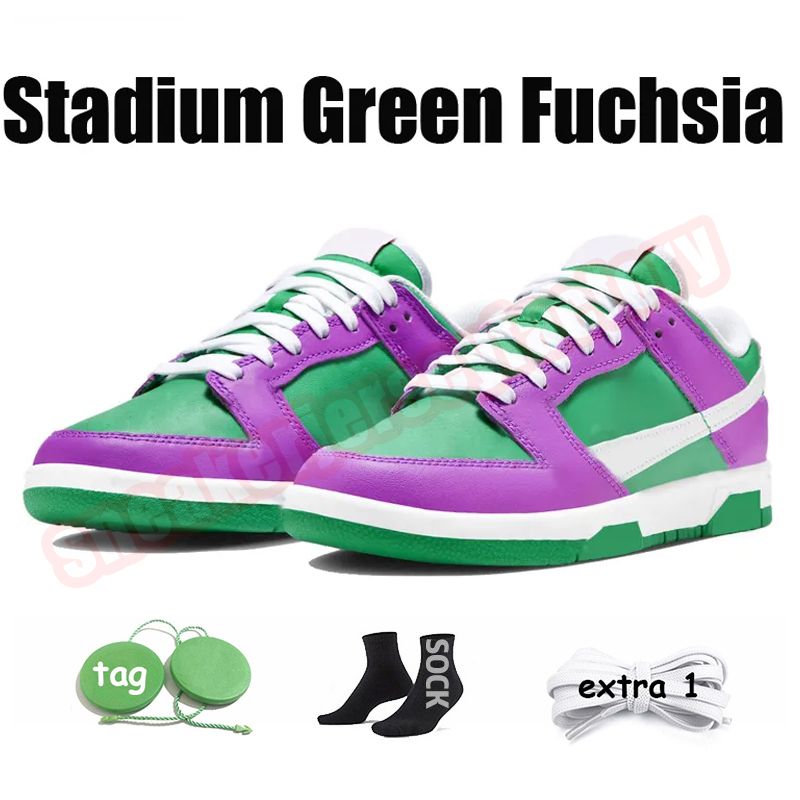 D59 36-45 Stadiongrün Fuchsia