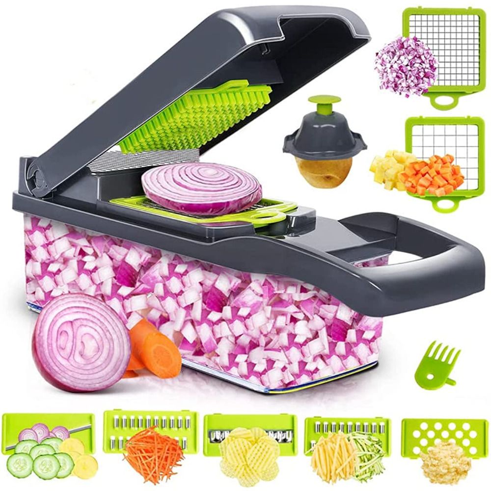 Top Seller Kitchen Accessories Food Dicer Onion Veggie Chopper  Mandoline Slicer Multifunctional Vegetable Cutter - China Vegetable Grater, Veggie  Chopper