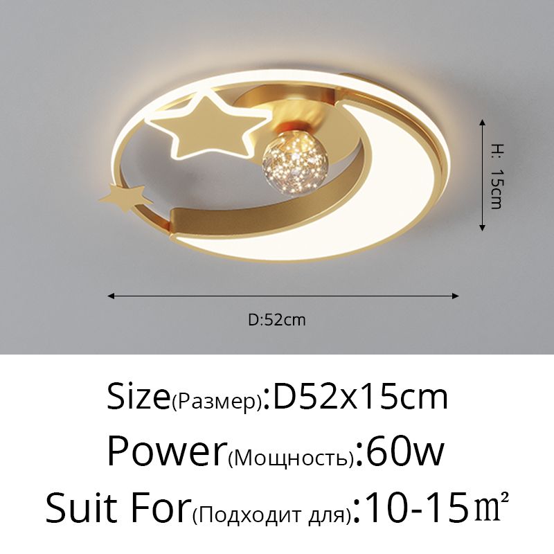 Goud 52cm 3 kleuren geen afstandsbediening