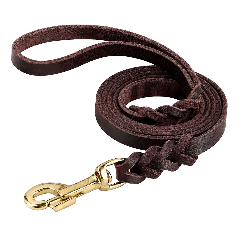 Leash marrone