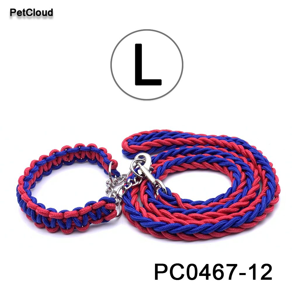 L-redblu-dog Rope467