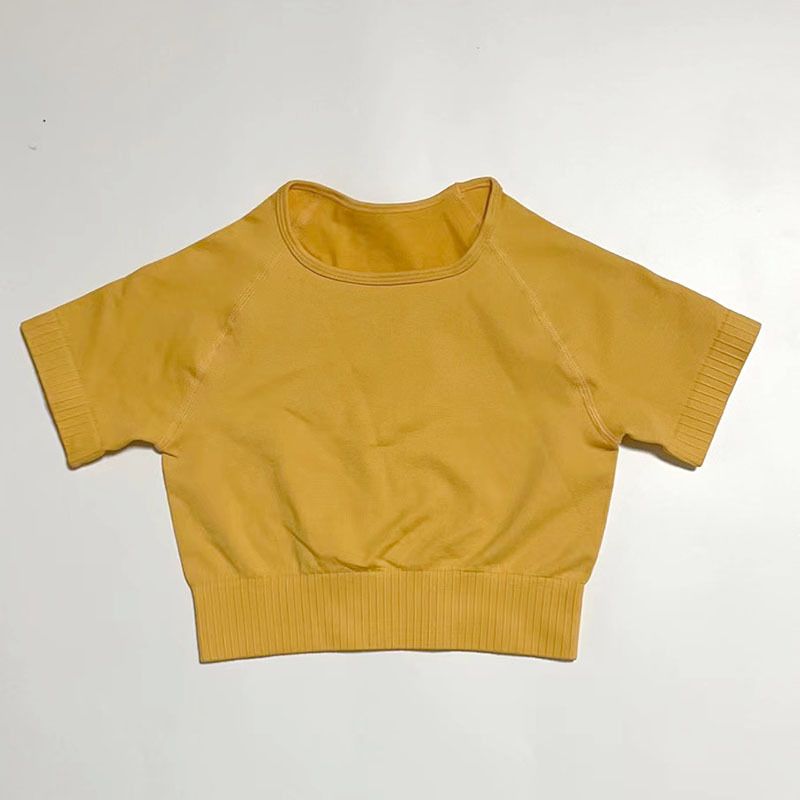 Yellow short sleeve