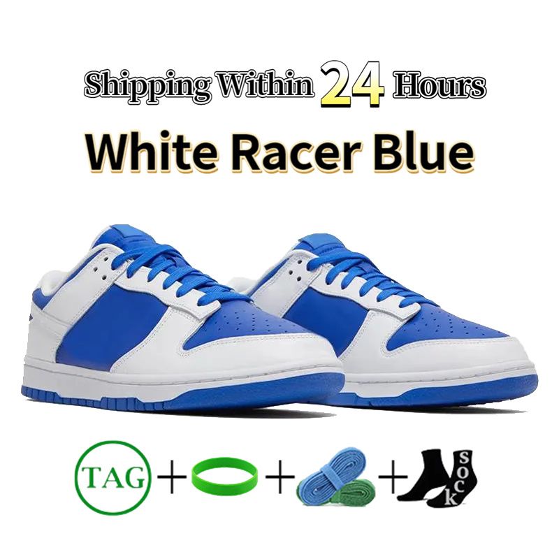#39- White Racer Blue