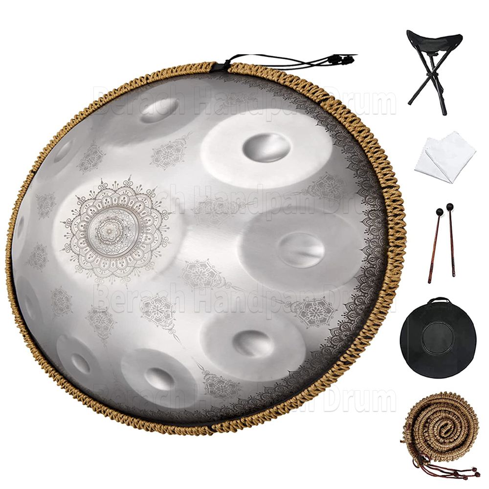 Handpan gris 10 notes