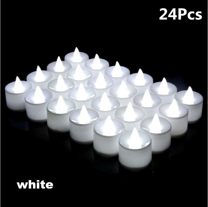 White 24pcs