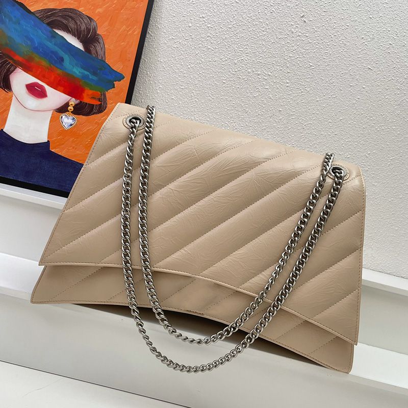 2023 Designer Crush Bag Fashion Women Shoulder Bag Gold Silver