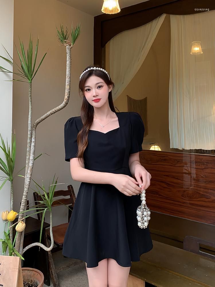 Black long dress