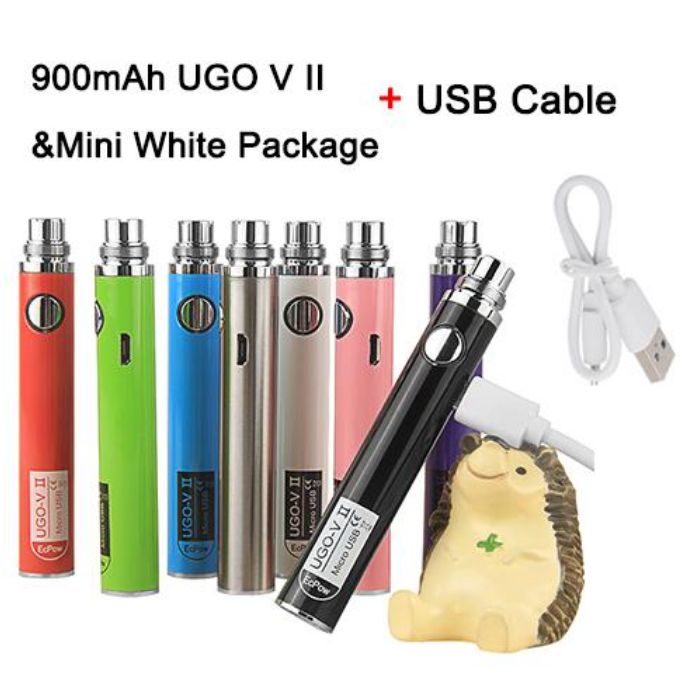 900mAh ugo-vii batterij + USB-kabel