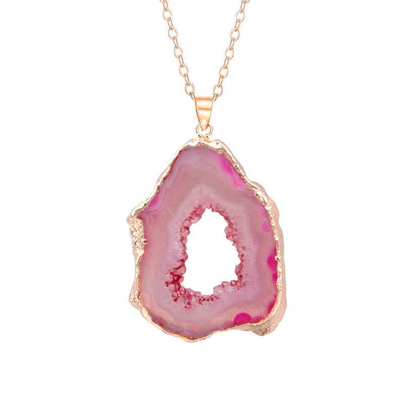 Rose Red-Geode Stone-20-tums