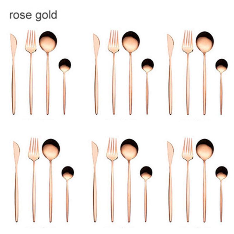 Rose Gold 6Set