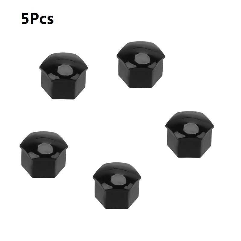 5pcs Black-17mm 5pcs