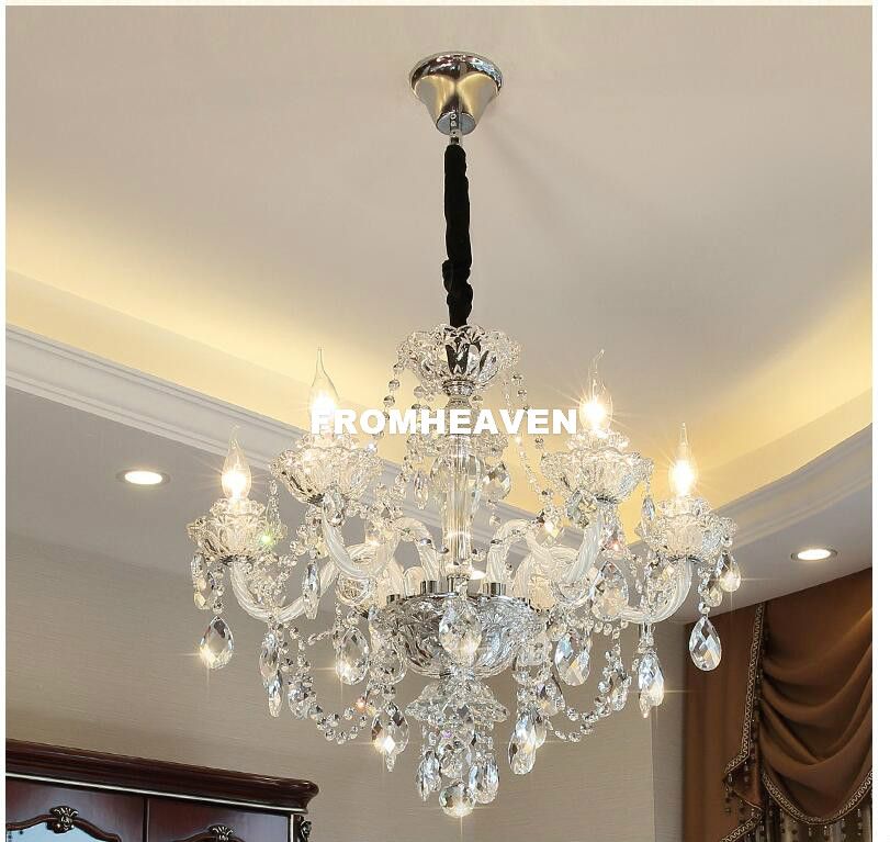 6L Chandelier D65cm 21-30W Warm White