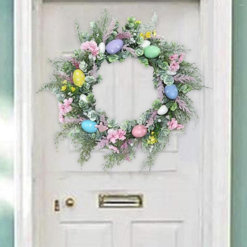 Hristmas Wreaths for Front Door,45cm Artificial Christmas Wreath