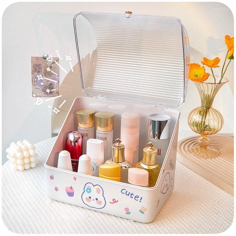 Kawaii Makeup Organizer Cute Storage Box For Cosmetics, Jewelry, Lipsticks,  Nail Polish Desktop Drawer Container. From Aveapt2621, $234.91